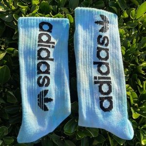 COPY - Adidas tie dye crew socks